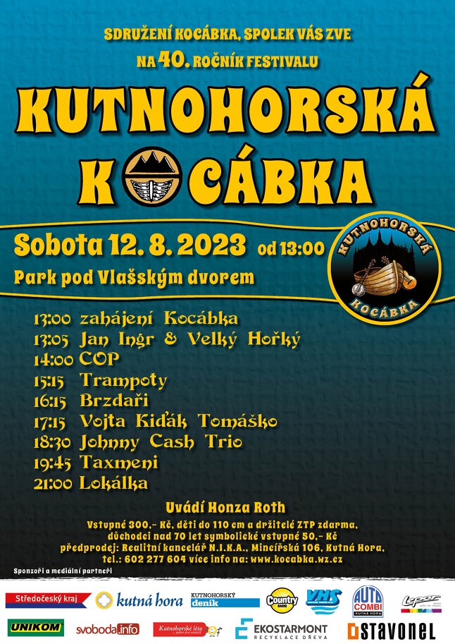 Plakát Kocábky 2023